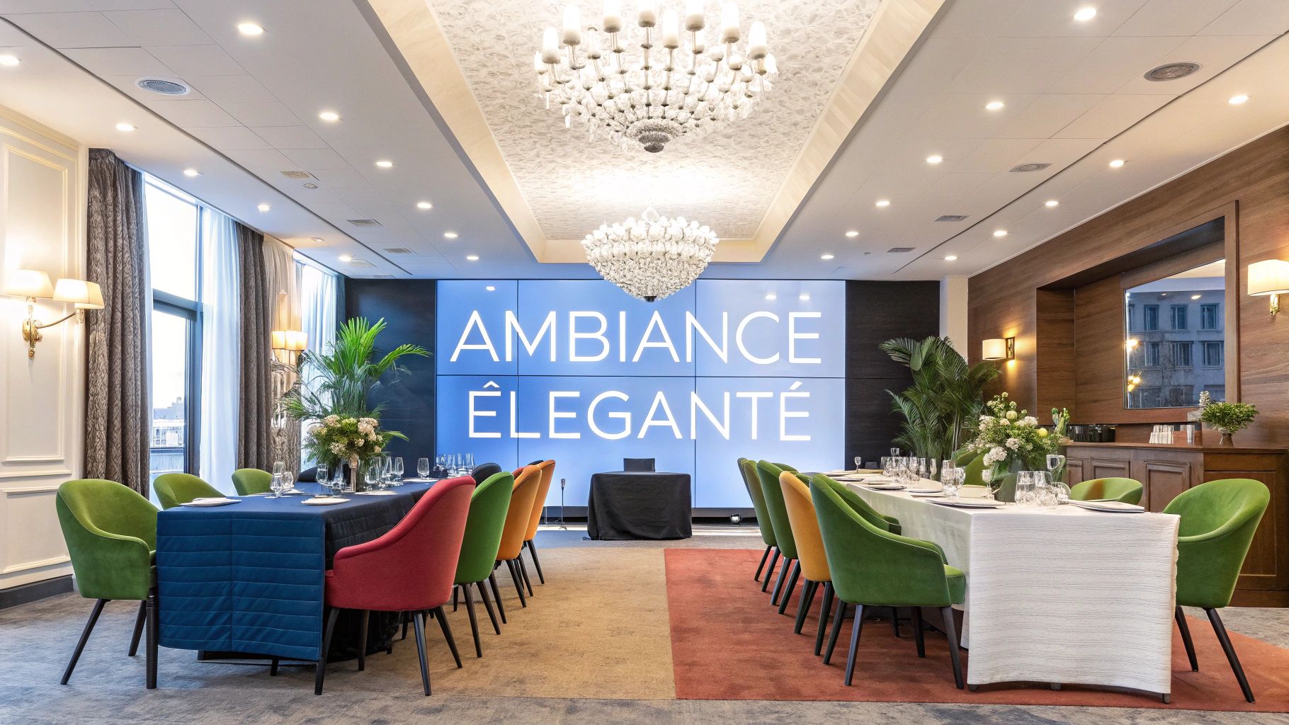 Salle de réunion moderne