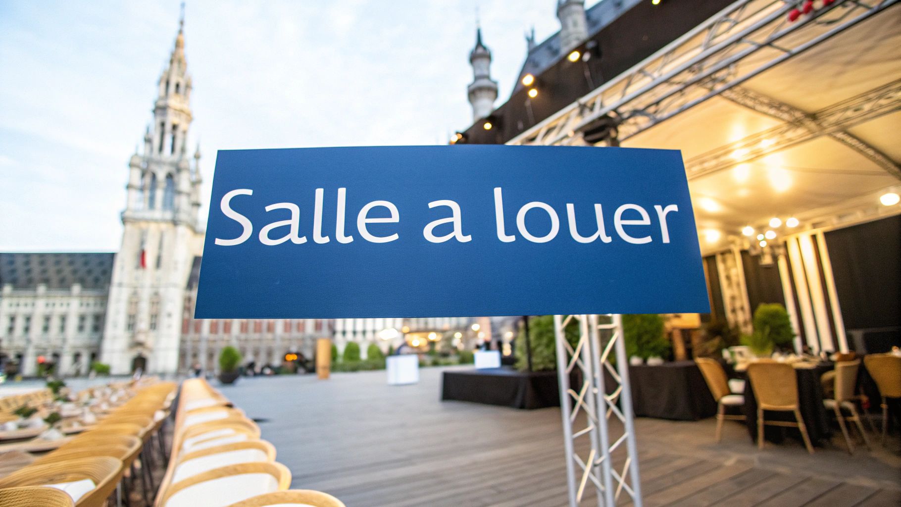 Guide complet: trouver une salle à louer Bruxelles sans stress